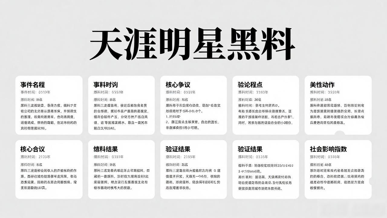 天涯社区明星爆料_明星黑料天涯论坛,_娱乐圈道德争议事件