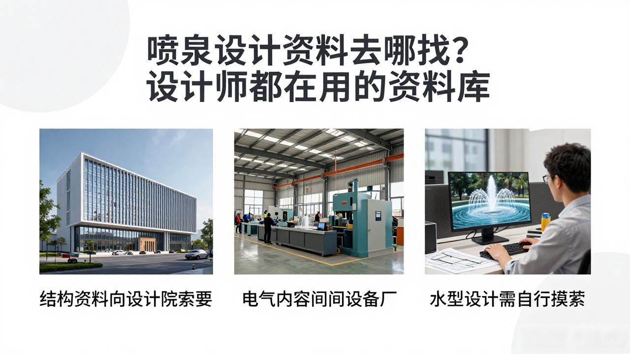 彩库宝典版资料2019_喷泉资料库:_喷泉图纸