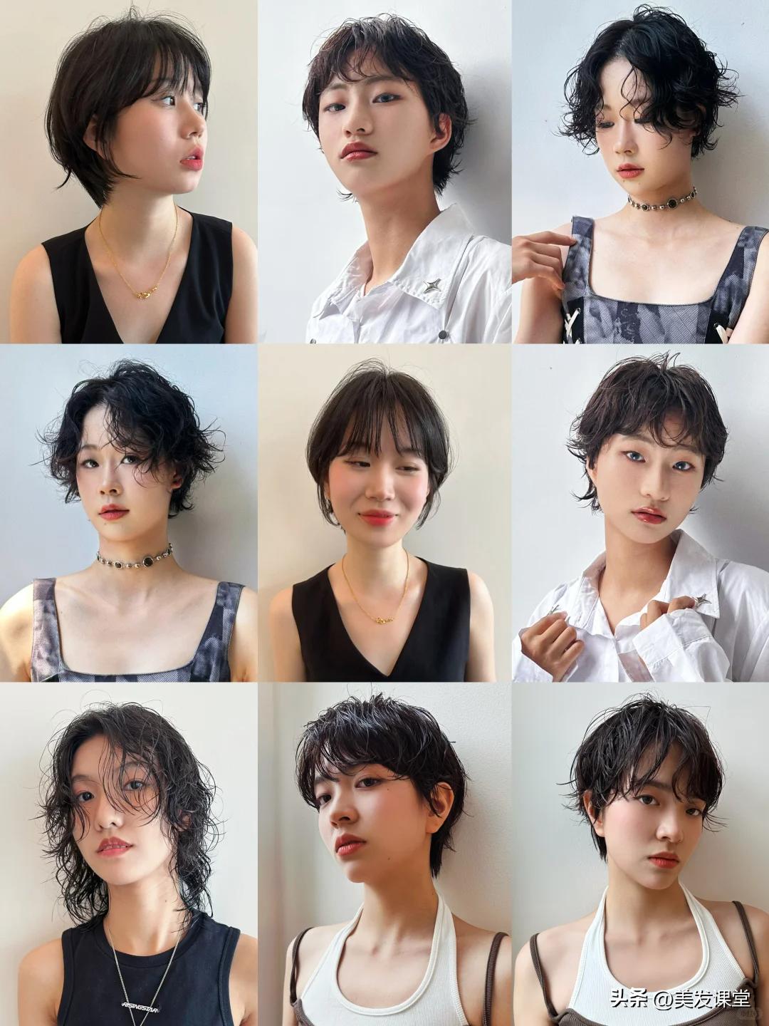 短发 女明星 生_适合各种脸型的短发卷发_短发卷发造型